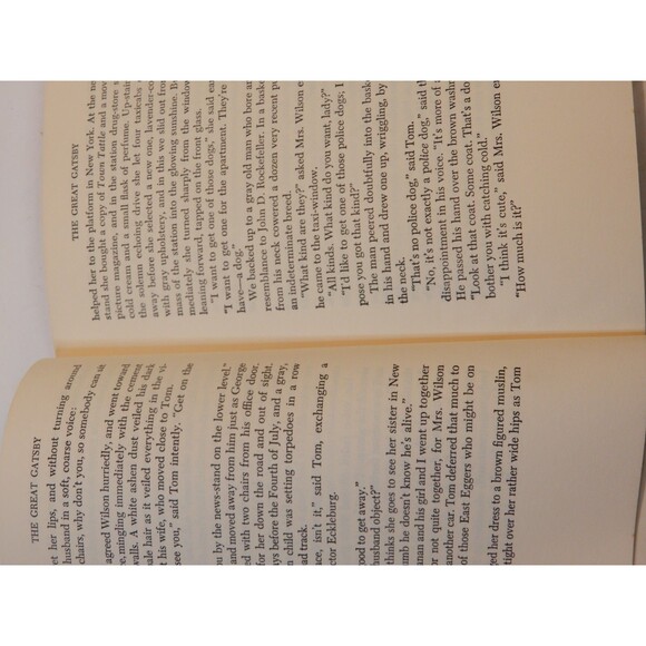 The Great Gatsby F. Scott Fitzgerald Scribner PB 1953 Vintage  V-5.72[C] - Picture 10 of 10